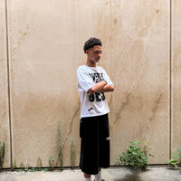 BLACK 3/4 Jesus saves shorts