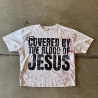 WHITE 'His Blood' Tee