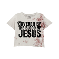 WHITE 'His Blood' Tee